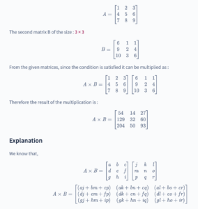 Strassen's Matrix Multiplication - Scaler Blog